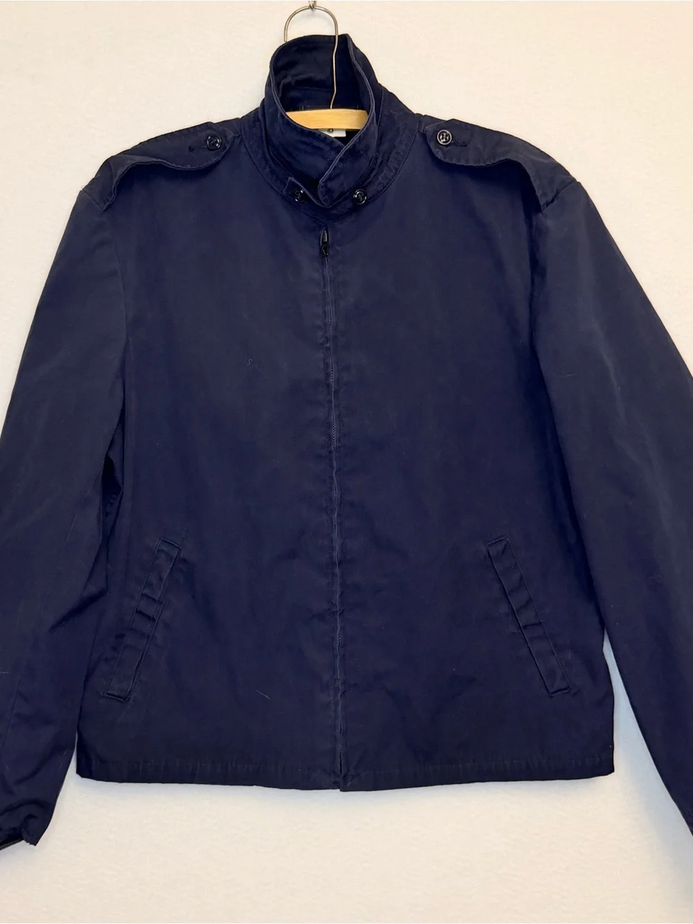 Vintage 1986 USAF Air Force MIL-J-83386 Poplin Utility Jacket 42L Military Issue
